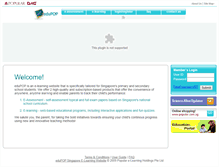 Tablet Screenshot of edupop.com.sg